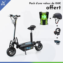 Laden Sie das Bild in den Betrachter der Galerie, Trottinette électrique SXT 1600w - PIE TECHNOLOGIE