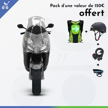 Laden Sie das Bild in den Betrachter der Galerie, YOUBEE CITY 125 - SCOOTER ÉLECTRIQUE - PIE TECHNOLOGIE