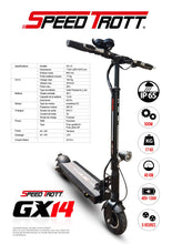 Lueden d'Bild an der bastelen vun der Galerie, trottinette électrique speedtrott gx14 48v 13ah description