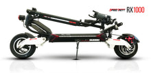 Load image into Gallery viewer, trottinette électrique speedtrott rx1000 pliee gros plan 52v 24,5 ah