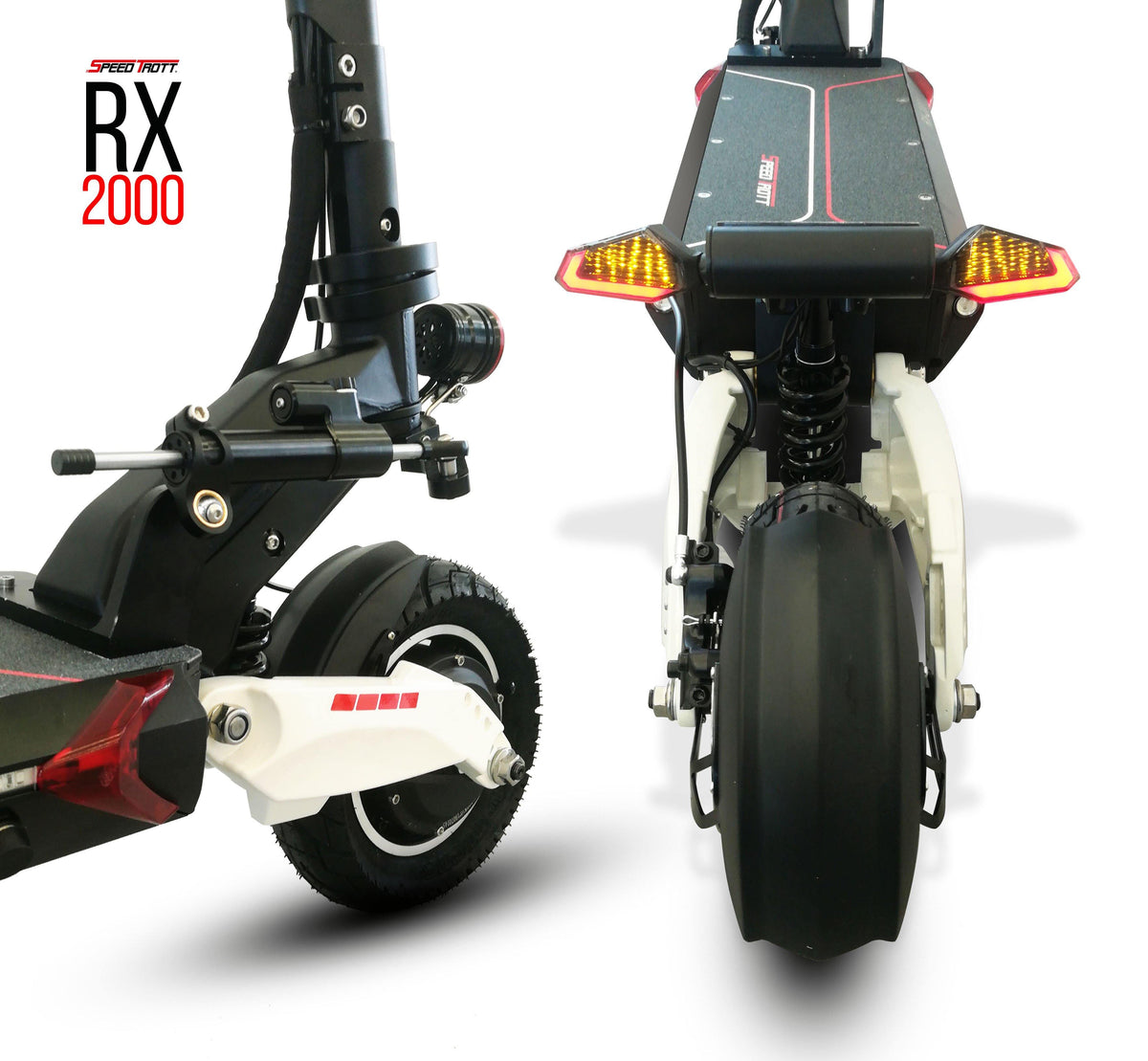 Electric Scooter Speedtrott RX2000 - 60V 24.5 Ah - Pie Technology
