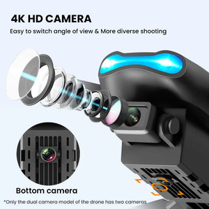 Drone E99 K3 Pro avec caméra HD 4K