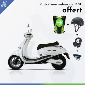 YOUBEE HERITAGE 50 - SCOOTER ELECTRIQUE - PIE TECHNOLOGIE 